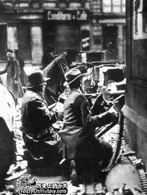 德国柏林工人总罢工并武装庆祝(历史上今天lssjt.cn)