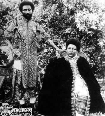 海尔·塞拉西成为埃塞俄比亚新皇帝